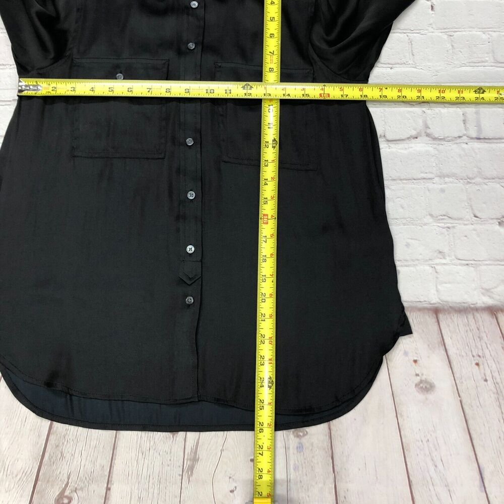 Banana Republic Black Button Down Shirt - Picture 3 of 14